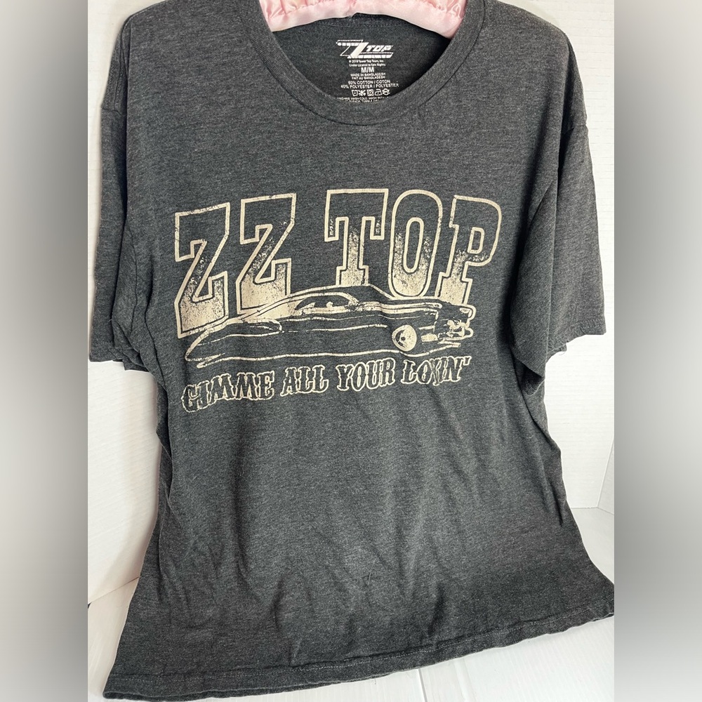 ZZ Top tshirt “Gimme all your loving” sz medium